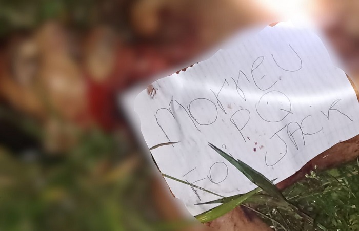 Suposto estuprador é encontrado degolado e com bilhete em Manaus