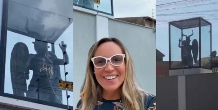 VÍDEO - Mãe de santo instala Belzebu em casa e diz ‘É um rei, não tenho vergonha’