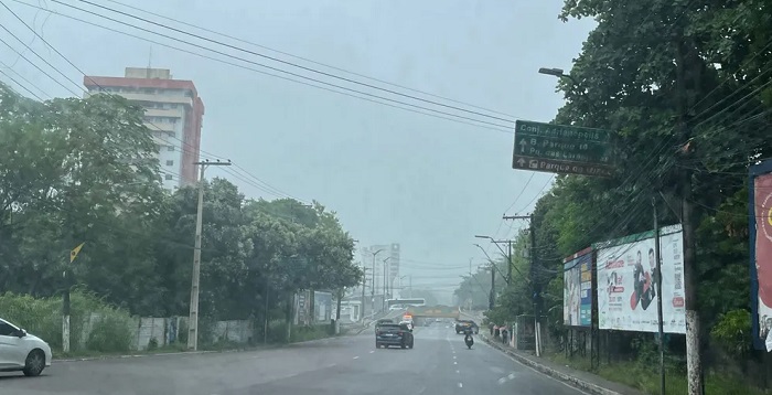 Chegada de frente fria faz temperatura cair no Amazonas