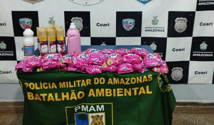 Trio é preso após assaltar mercadinho no Amazonas