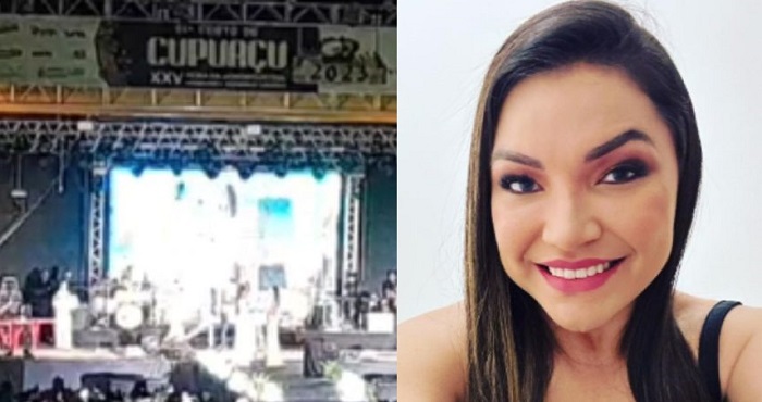 VÍDEO Joana Darc é vaiada durante a Festa do Cupuaçu em Figueiredo