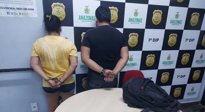 Casal é preso ao ser encontrado com armas e televisões dentro da Universidade Nilton Lins