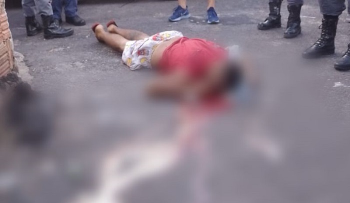 Criminosos executam homem a tiros no bairro Santa Luzia