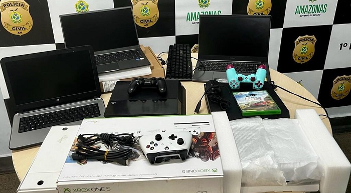 Pai e filho são presos por aplicarem golpe do ‘falso comprovante’ em sites de venda em Manaus