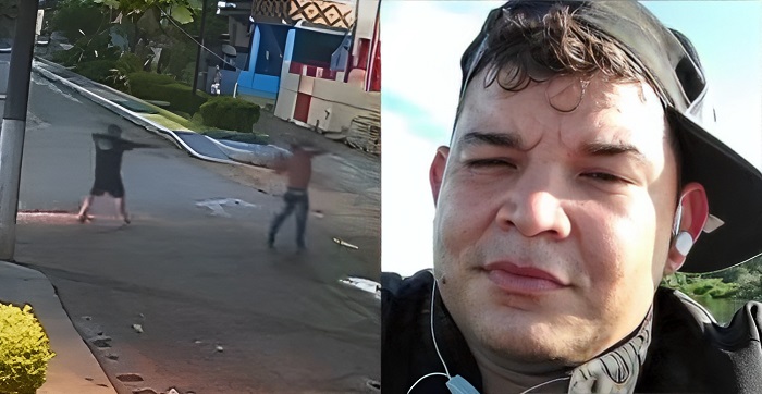 Homem é procurado no Amazonas após ser filmado matando “amigo” na rua