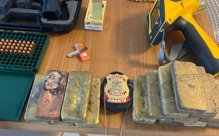 PF revela barras de ouro e objetos de luxo aprendidos na operação que mira Nova Era e Big Amigão