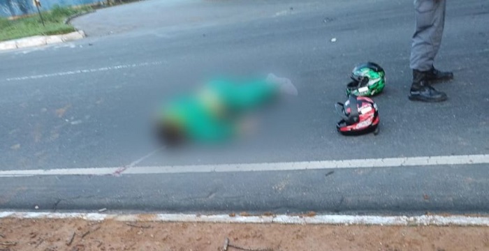 Acidente na avenida do Turismo deixa um morto e um ferido em Manaus