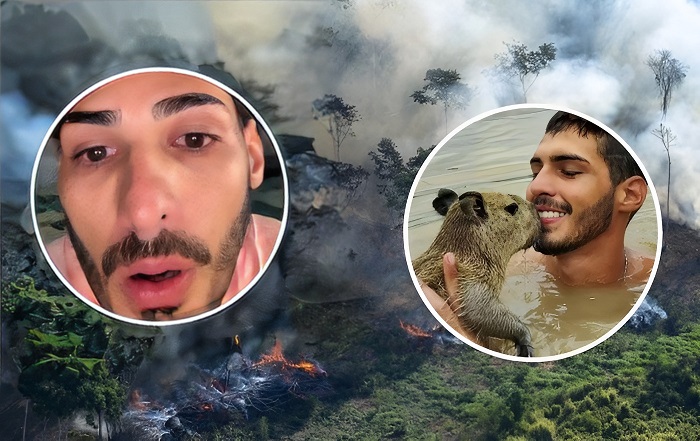 Chorando, Agenor Tupinambá diz que não tem relação com desmatamento em Autazes promovido pelo avô