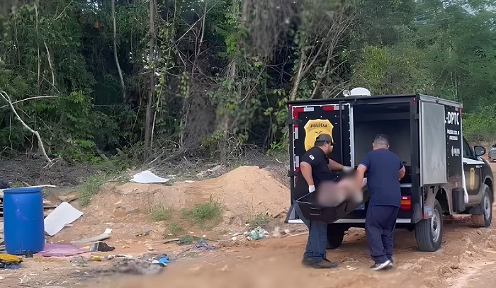 Corpo de mulher é encontrado dentro de tambor plástico em Manaus