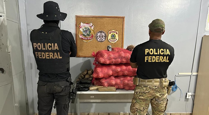 Preso homem que transportava drogas em palhas de vassouras