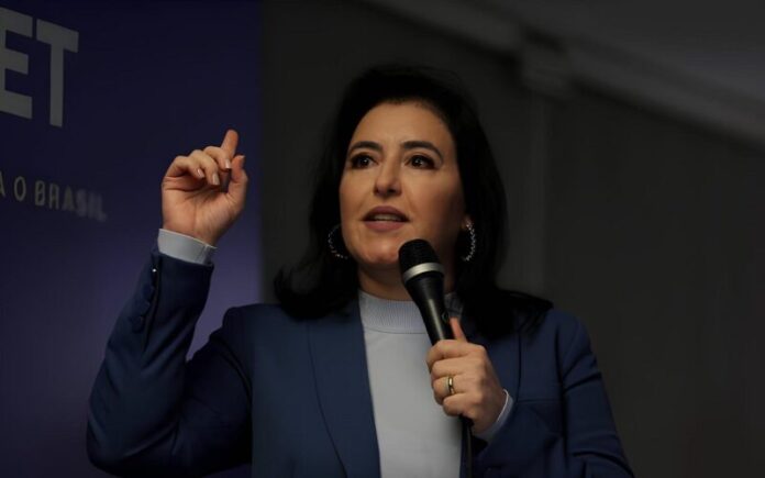 Simone Tebet destaca parceria estratégica entre Brasil e China